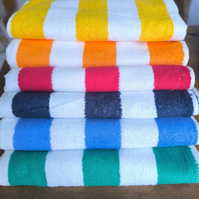 VivaStripe Premium Cotton Towel Collection